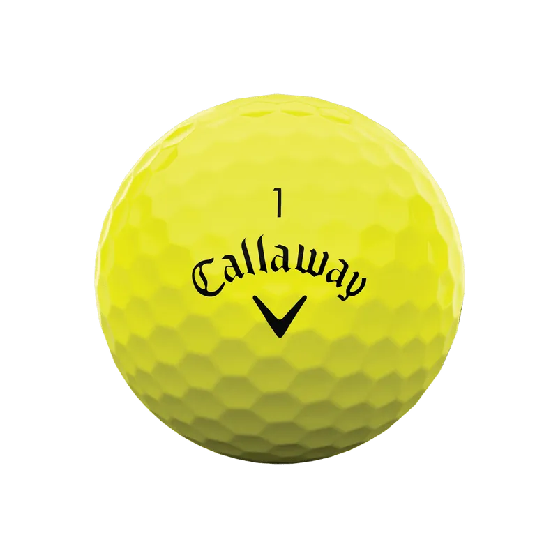 Callaway Warbird Distance  Yellow Golf Balls