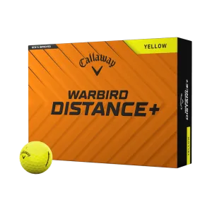 Callaway Warbird Distance  Yellow Golf Balls