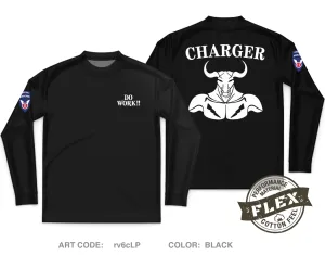 Charger Company 1-5 IN Fundraising Collection Core Men's LS Flex Performance Tee - rv6cLP