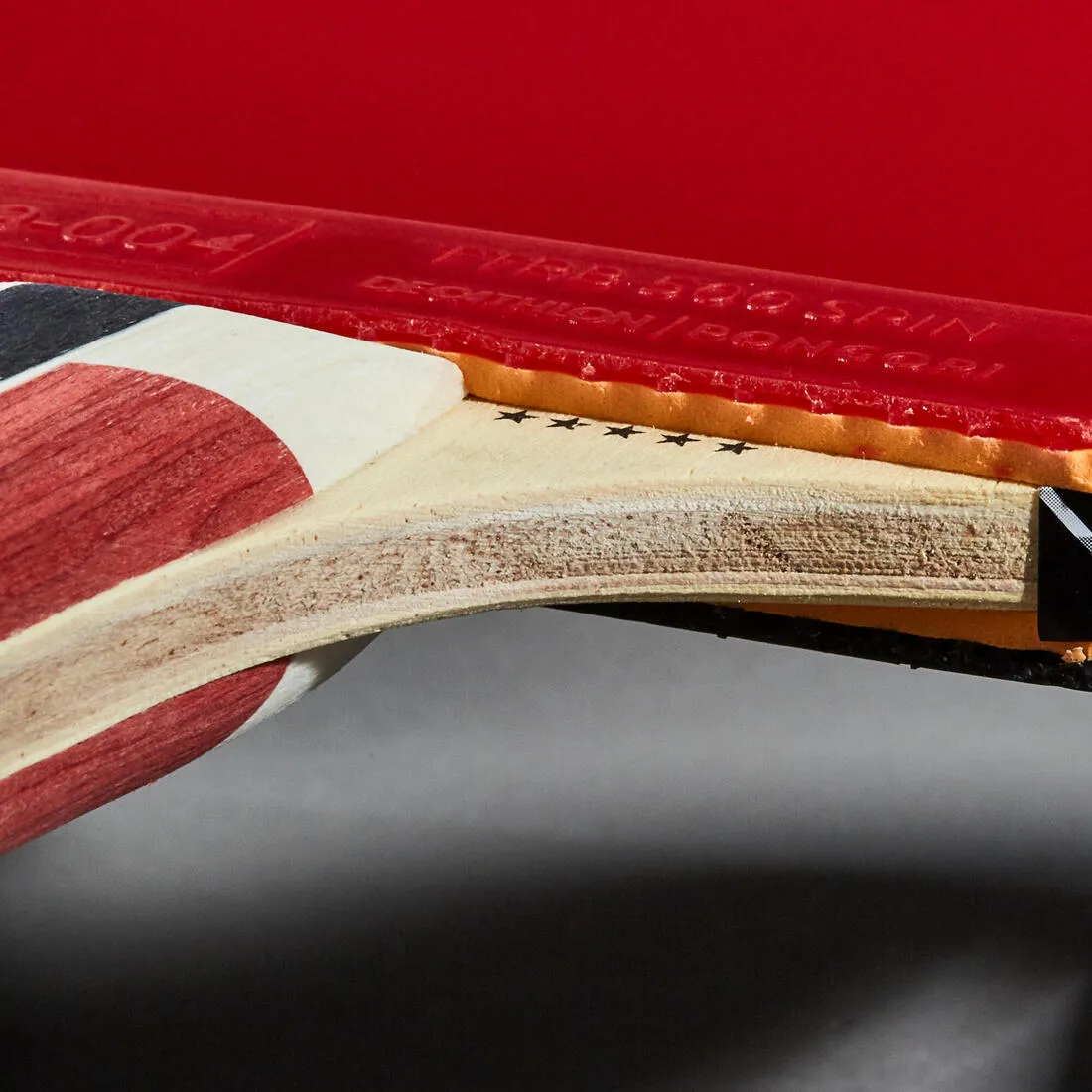 Club Table Tennis Bat TTR 530 5* Spin