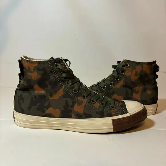 Converse Chuck Taylor Field Surplus Camo Mens Shoes Cordura Fabric 161429c Sz 8