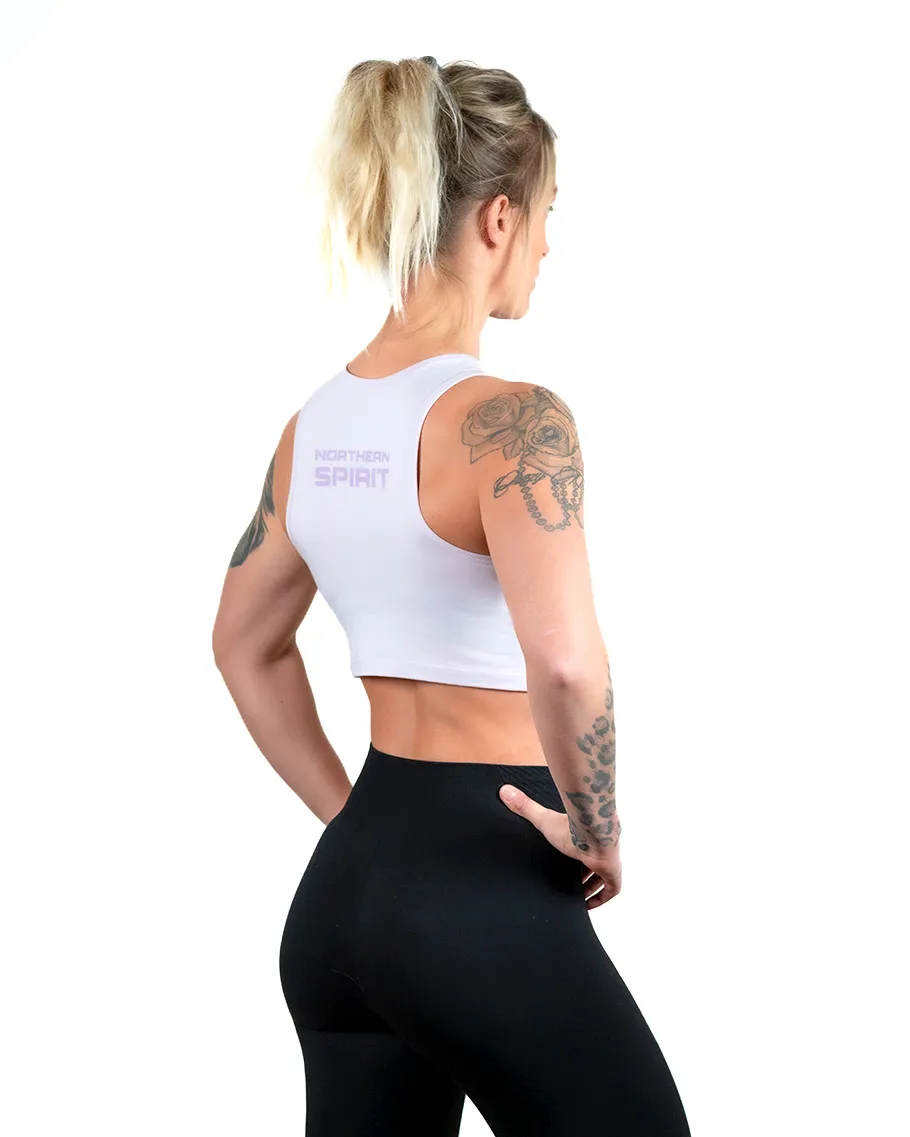 Crop Tank - NS Clean Skull