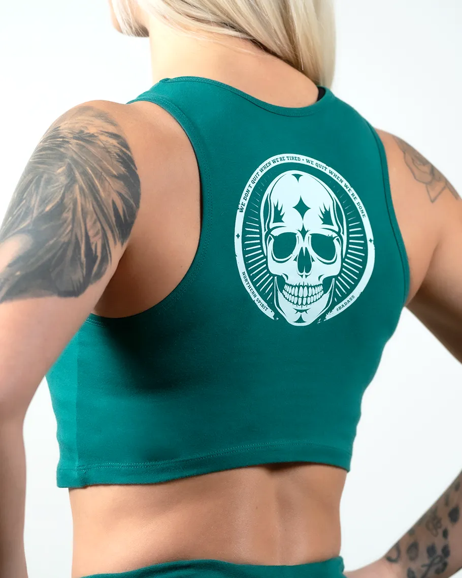 Crop Tank - NS Clean Skull