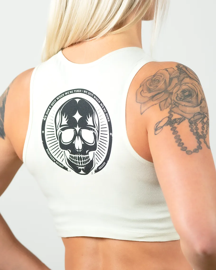Crop Tank - NS Clean Skull