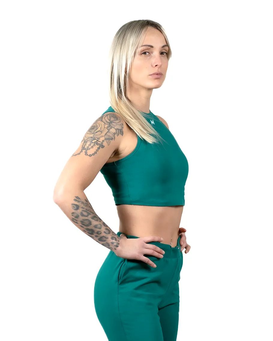 Crop Tank - NS Clean Skull