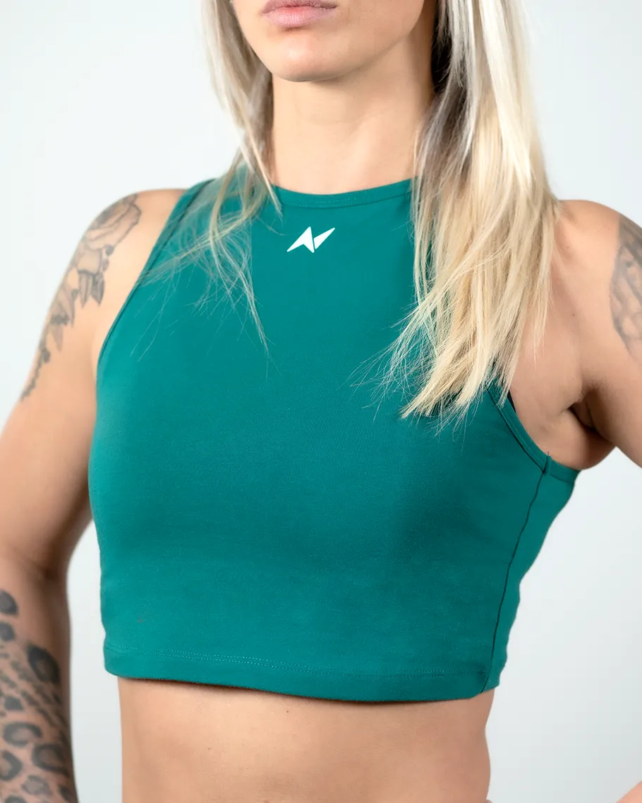 Crop Tank - NS Clean Skull