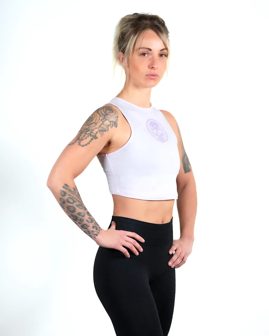 Crop Tank - NS Clean Skull
