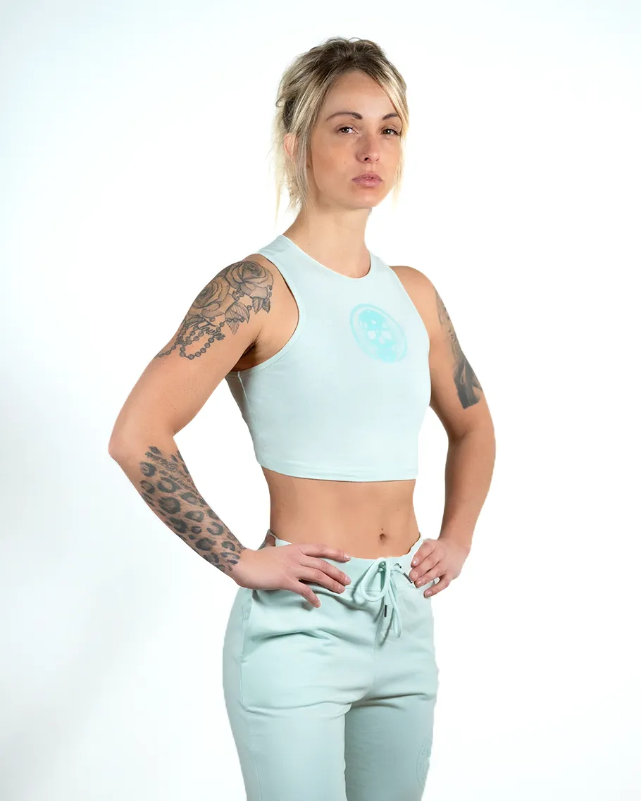 Crop Tank - NS Clean Skull