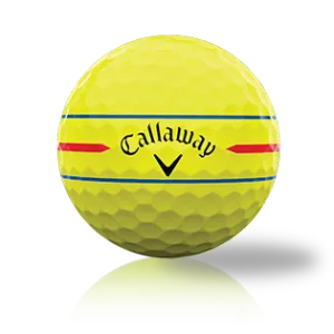 Custom Callaway Chrome Soft Triple Track 360 Yellow