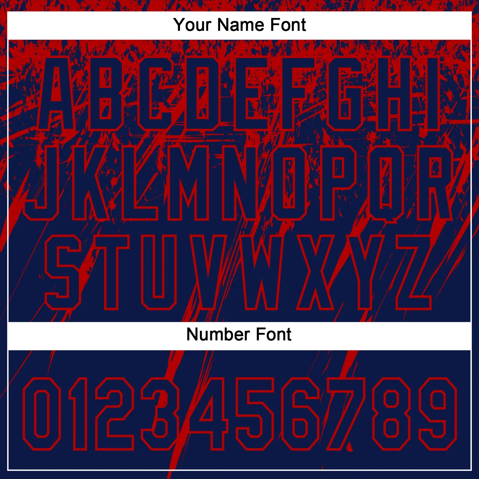 Custom Navy Red 3D Pattern Abstract Sharp Shape Two-Button Unisex Softball Jersey