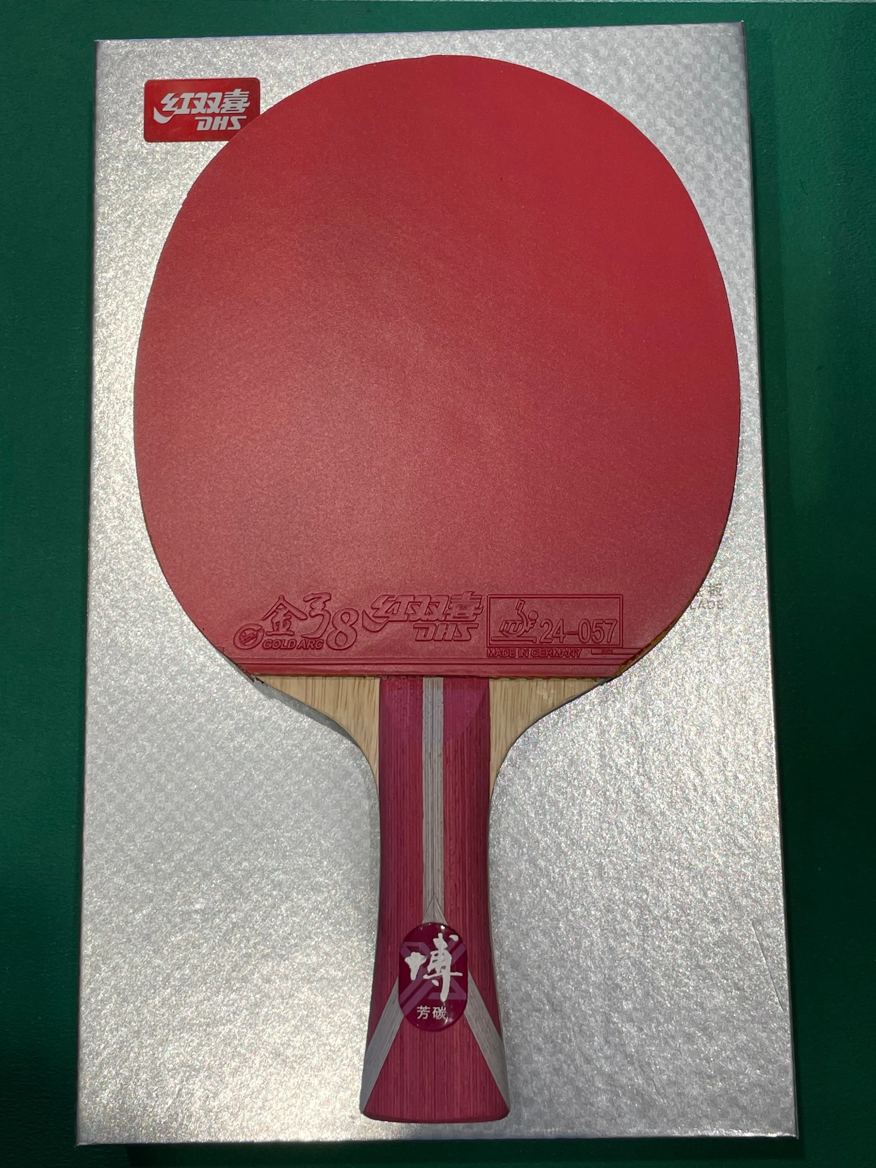 DHS 6 STAR Pre-Assembled Racquet Shakehand