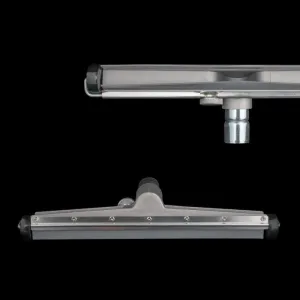 Dial-The-Job Squeegee Tool - 1 1/2"  Front And Back With Wheels & Non-Marking Squeegee