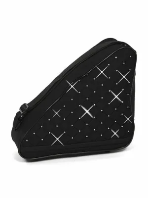 DIAMOND PATTERN SKATE BAG WITH STRAP