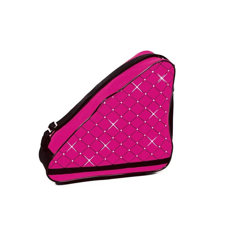 DIAMOND PATTERN SKATE BAG WITH STRAP