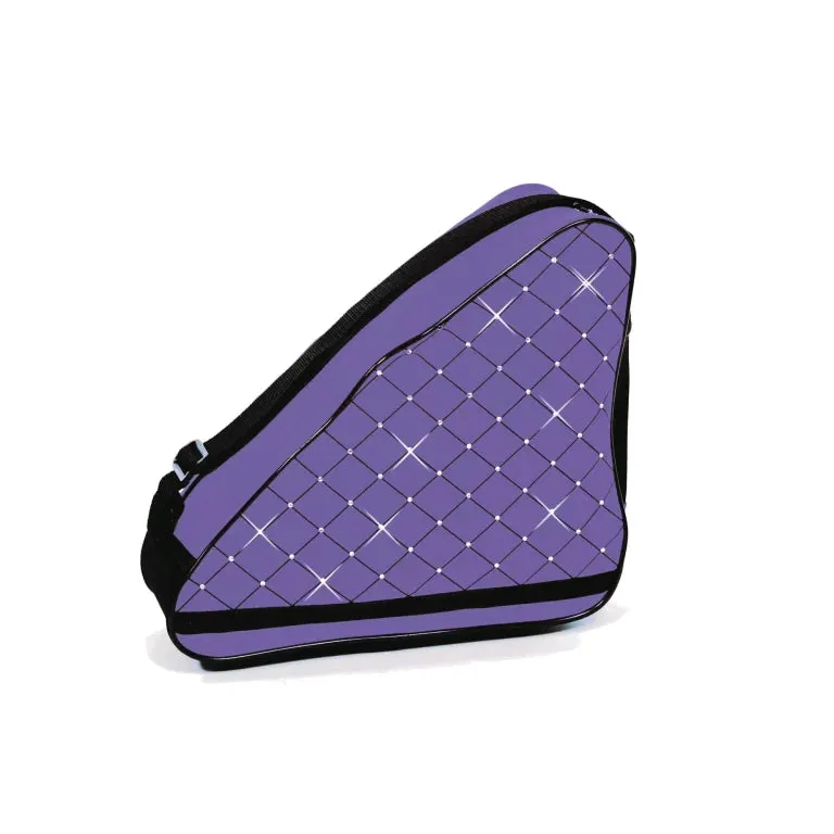 DIAMOND PATTERN SKATE BAG WITH STRAP