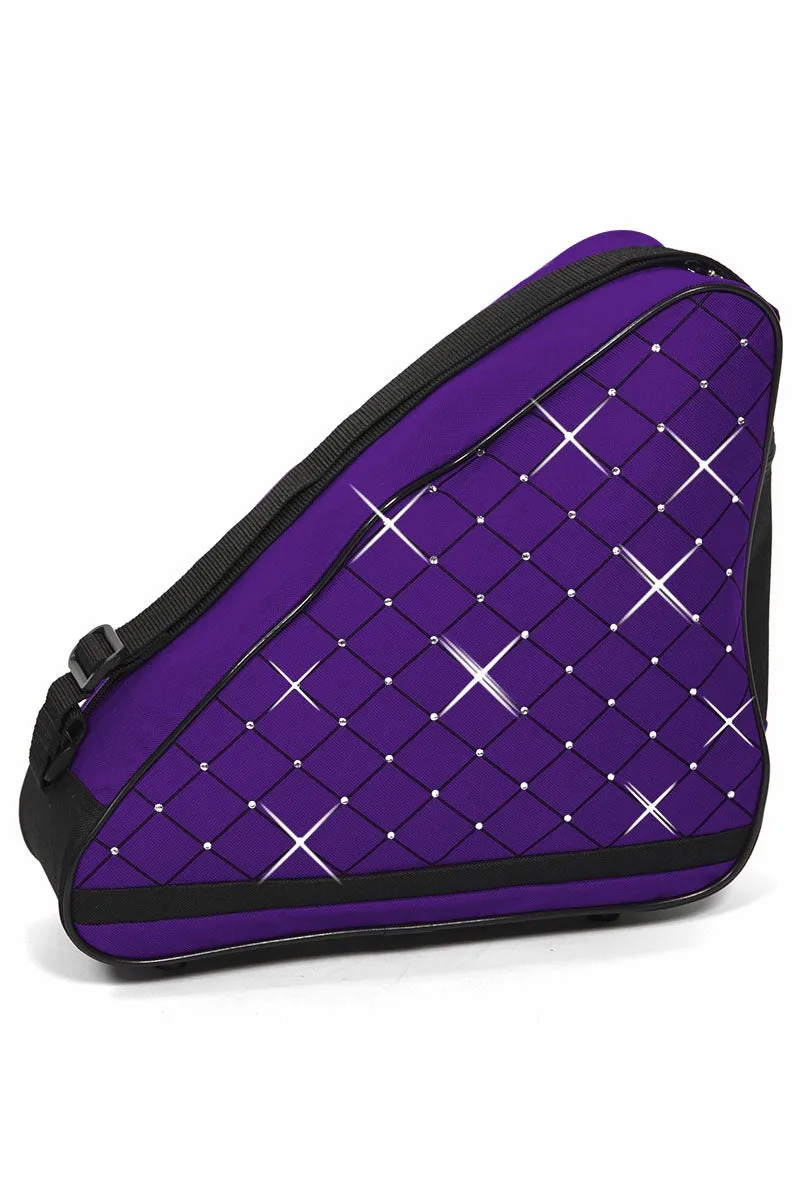 DIAMOND PATTERN SKATE BAG WITH STRAP