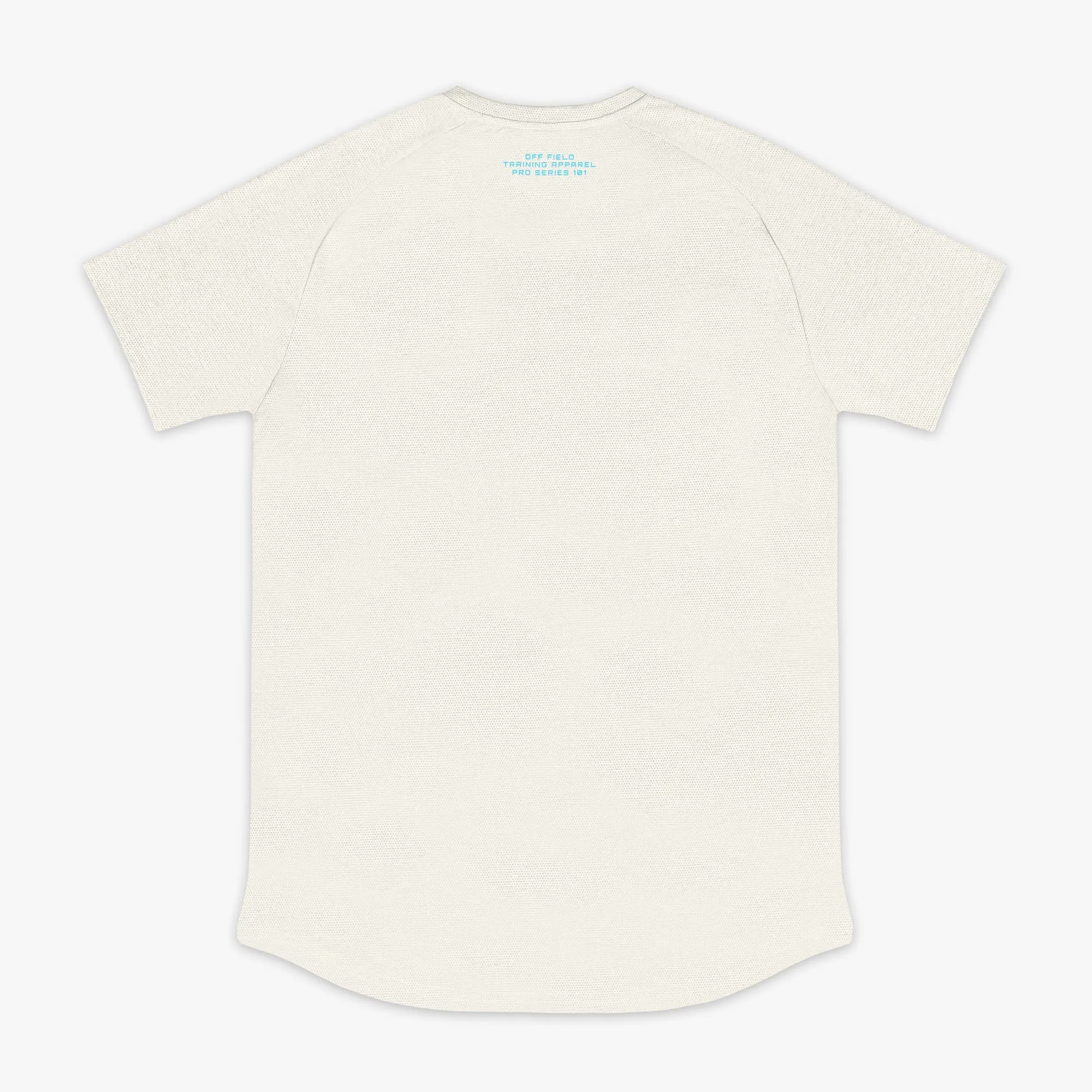 Diamond Tech Tee - Bone/Light Blue