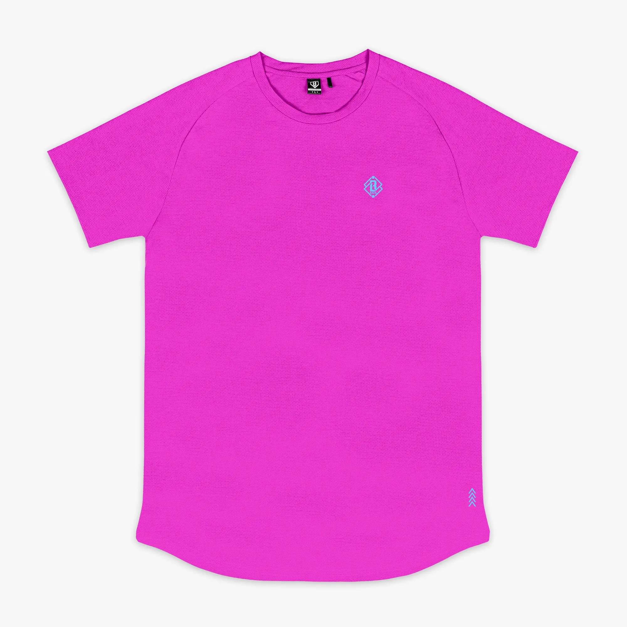 Diamond Tech Tee - Cotton Candy Pink