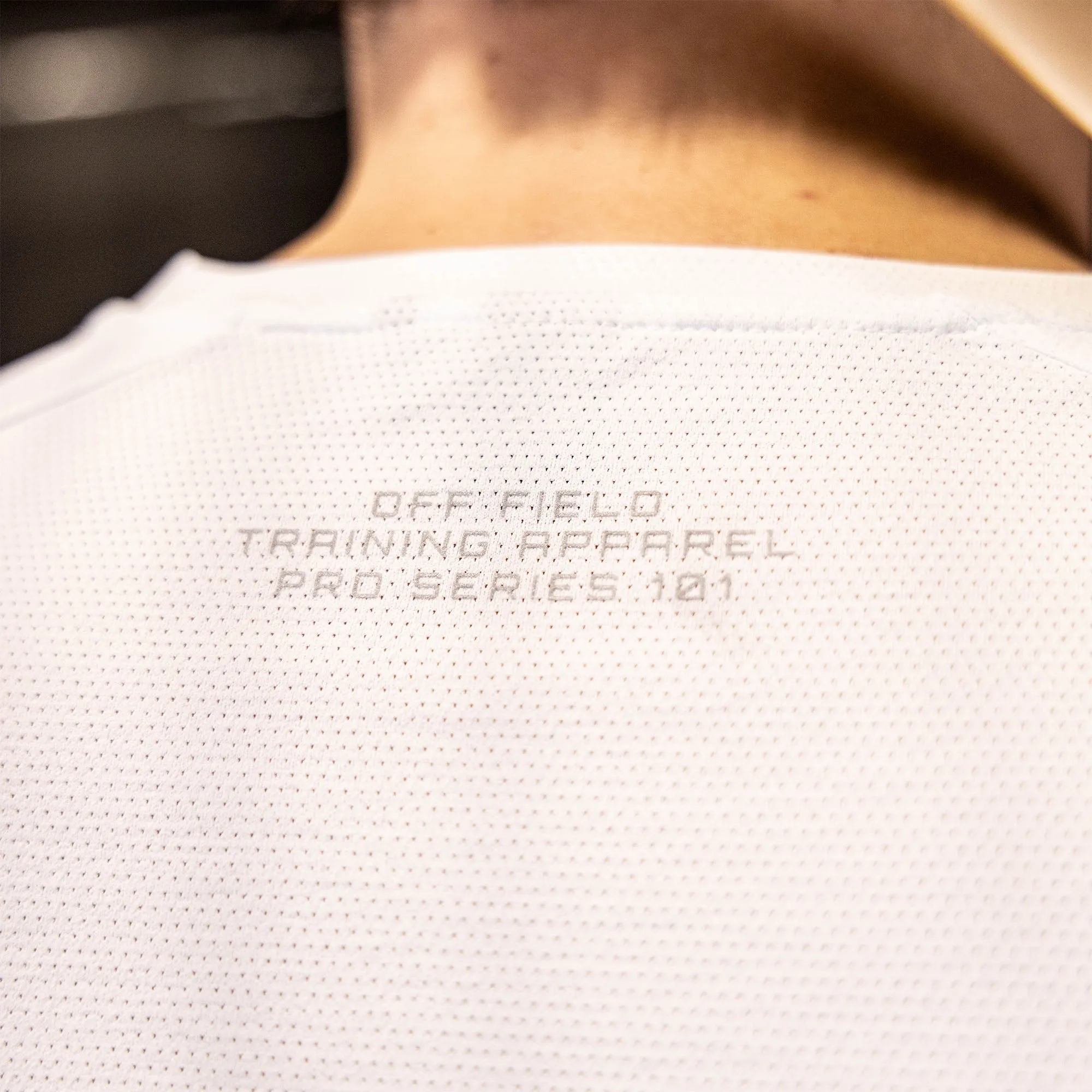 Diamond Tech Tee - White