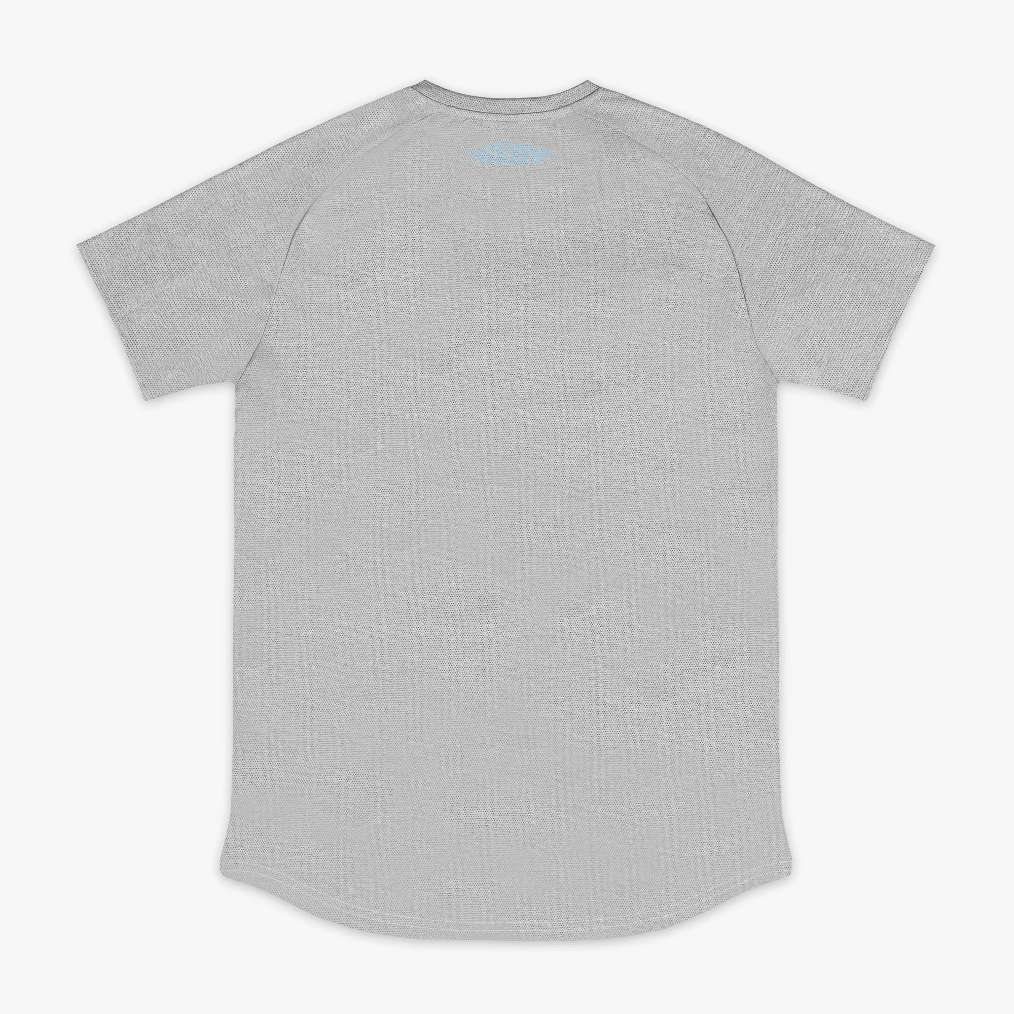 Diamond Tech Youth Tee - Gray/Light Blue