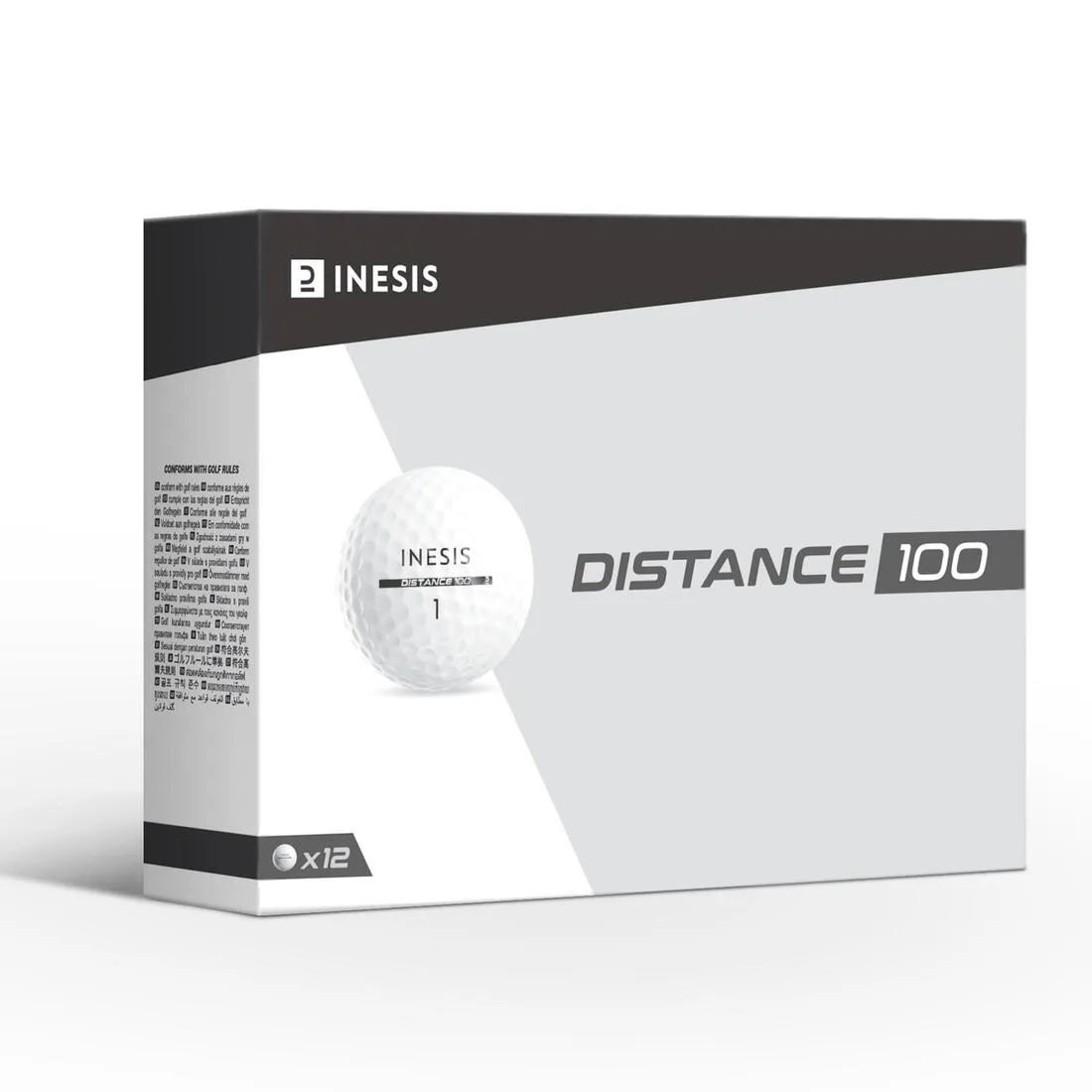Distance 100 Golf Ball x12