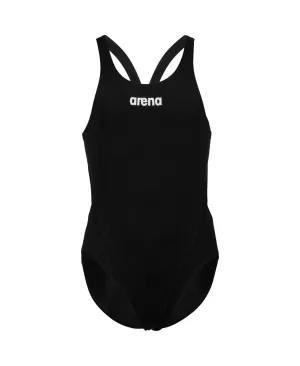 Dive NZ Girls Solid Team Swim Tech Swimsuit