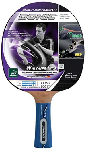 Donic 1200088 Wood Waldner 800 Table Tennis Bat (Colour May Vary)