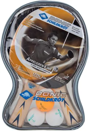 Donic Appelgren 300 2 Player Table Tennis Set
