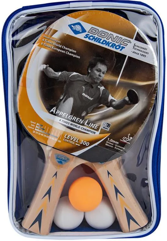 Donic Appelgren 300 4 Player Table Tennis Set