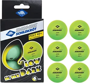 Donic Schildkrot Glow in the Dark Table Tennis Ball
