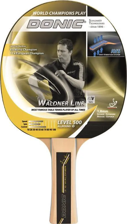 Donic Waldner 500 Table Tennis Bat