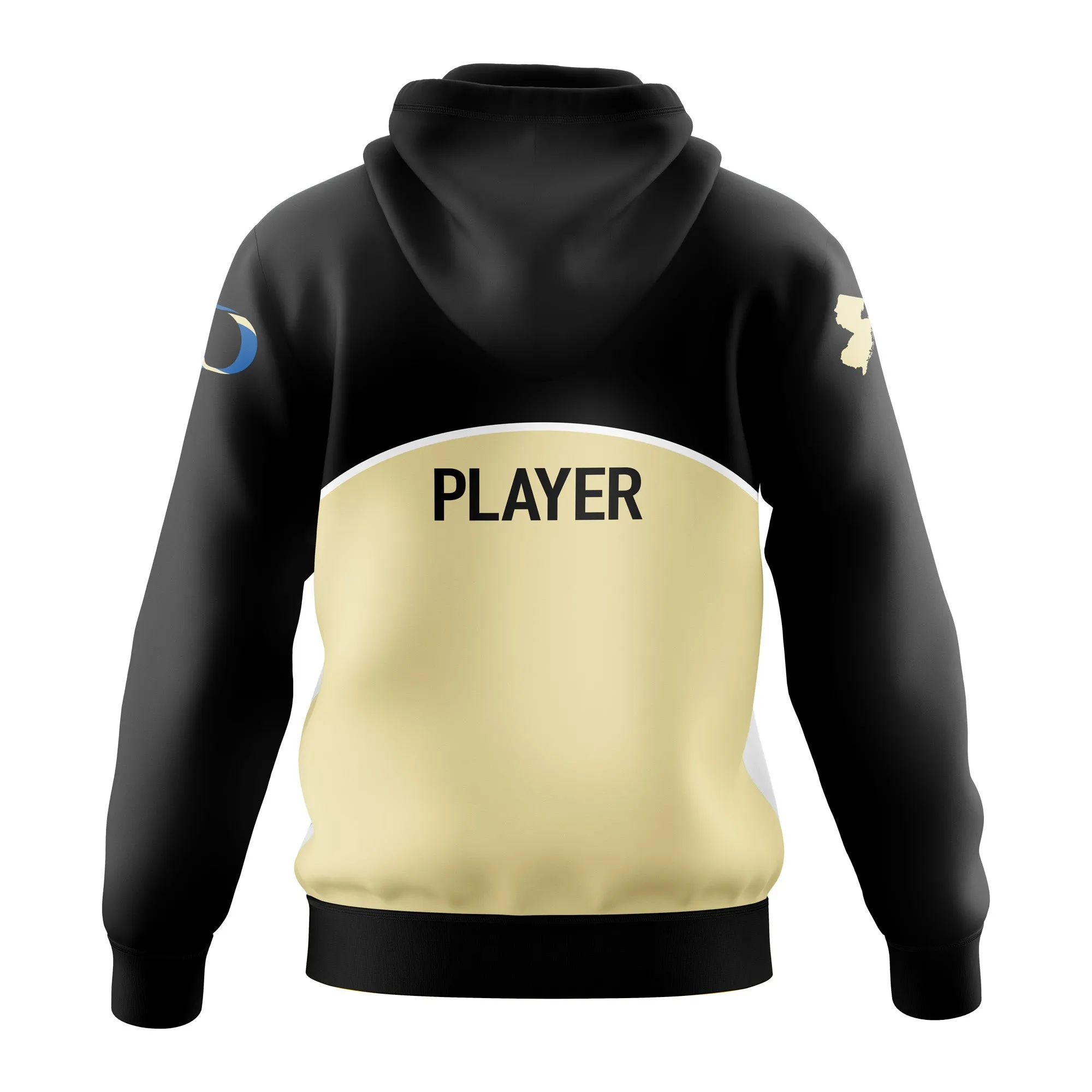 Donovan Wrestling Full Dye Hoodie Black