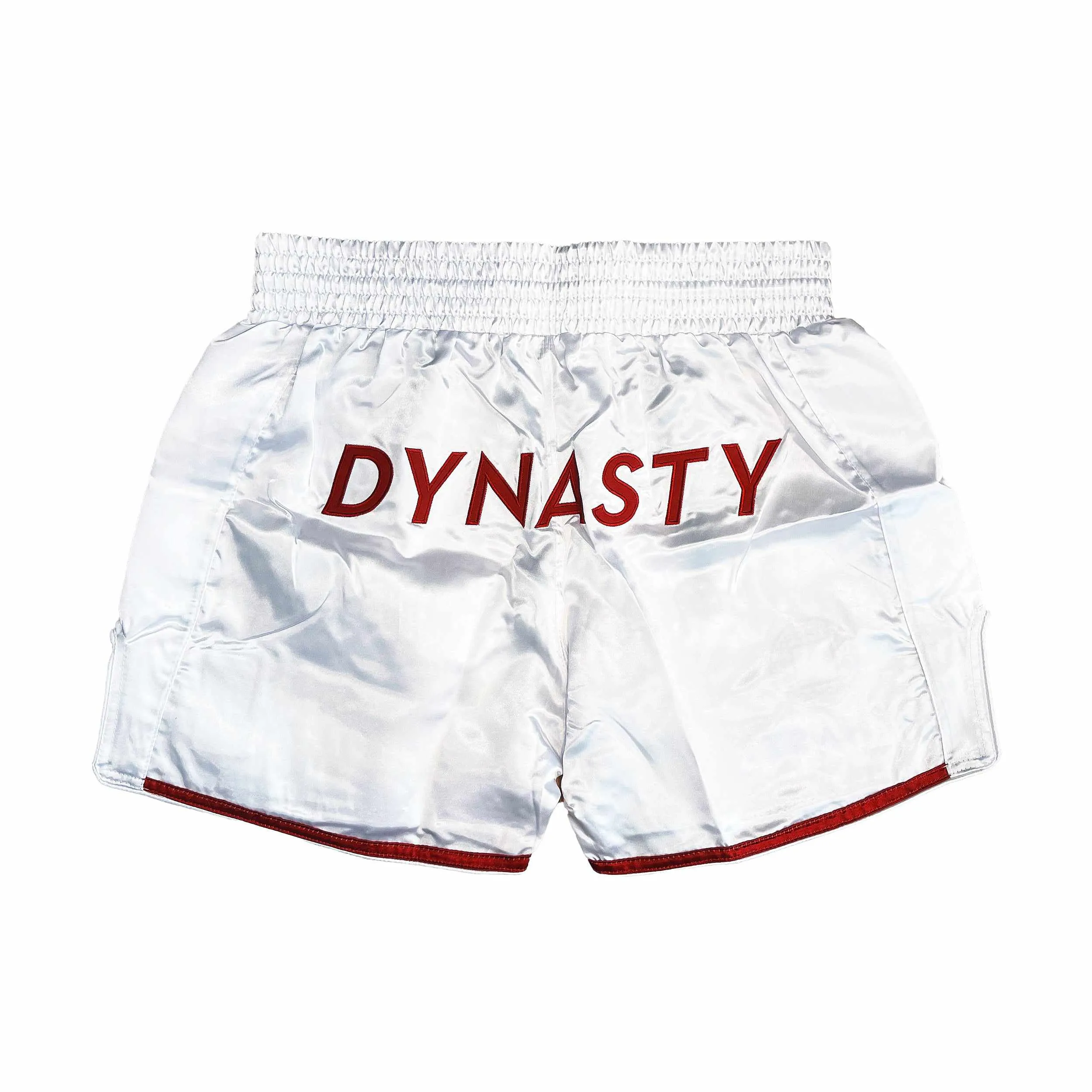 Dynasty Flagship Muay Thai / Sanda Fight Shorts V2 (White)