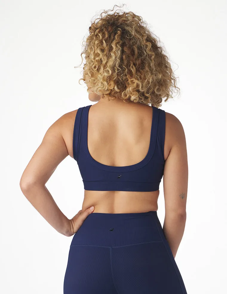 Ease Bra: Indigo