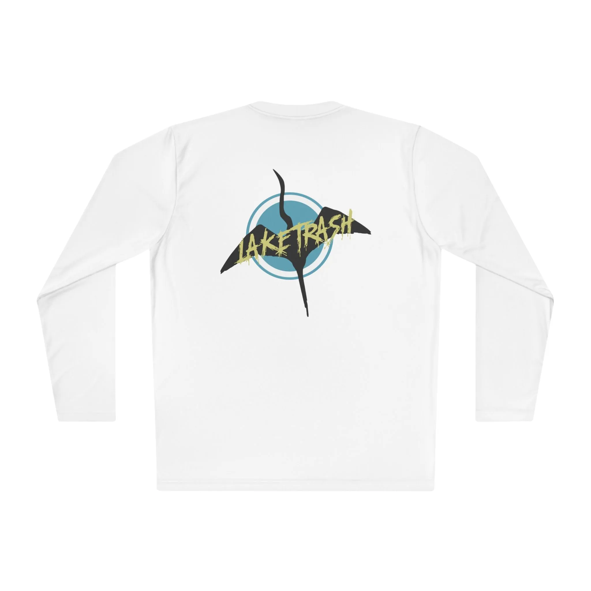 Eco-Friendly Unisex Long Sleeve Tee - 'Lake Trash' Design for Outdoor Lovers