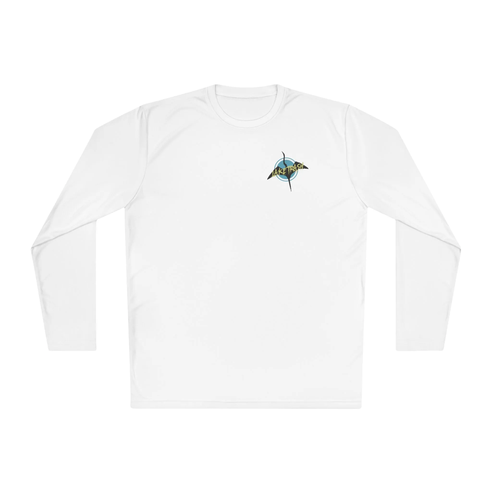 Eco-Friendly Unisex Long Sleeve Tee - 'Lake Trash' Design for Outdoor Lovers