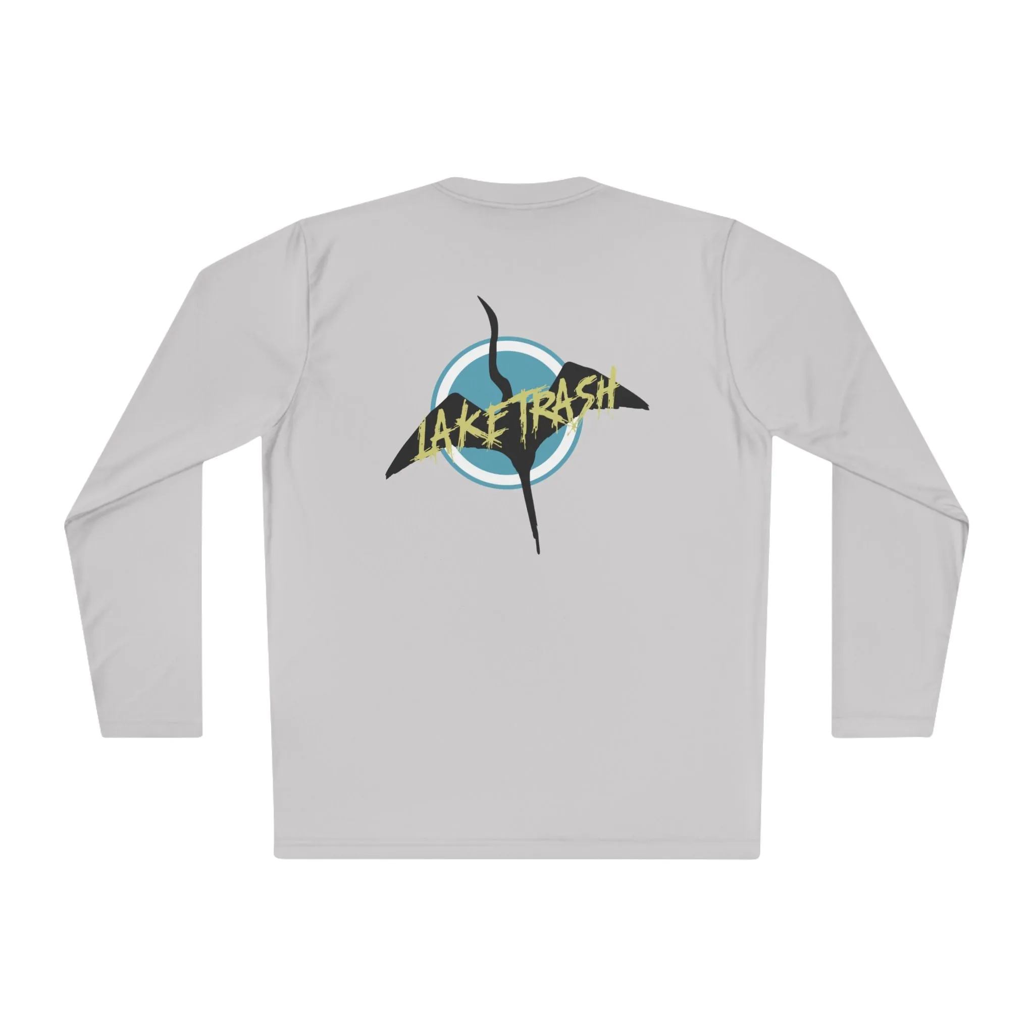 Eco-Friendly Unisex Long Sleeve Tee - 'Lake Trash' Design for Outdoor Lovers