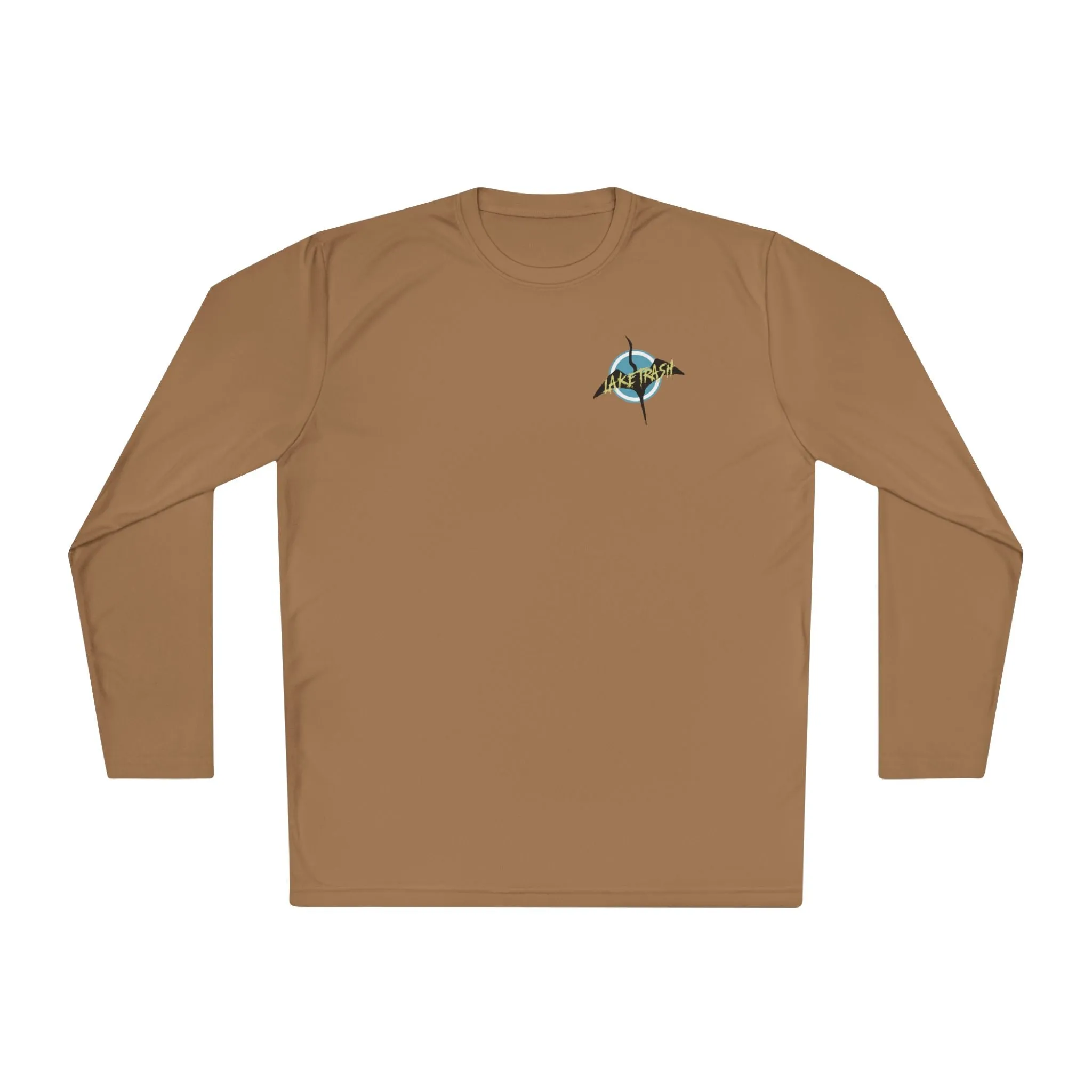 Eco-Friendly Unisex Long Sleeve Tee - 'Lake Trash' Design for Outdoor Lovers