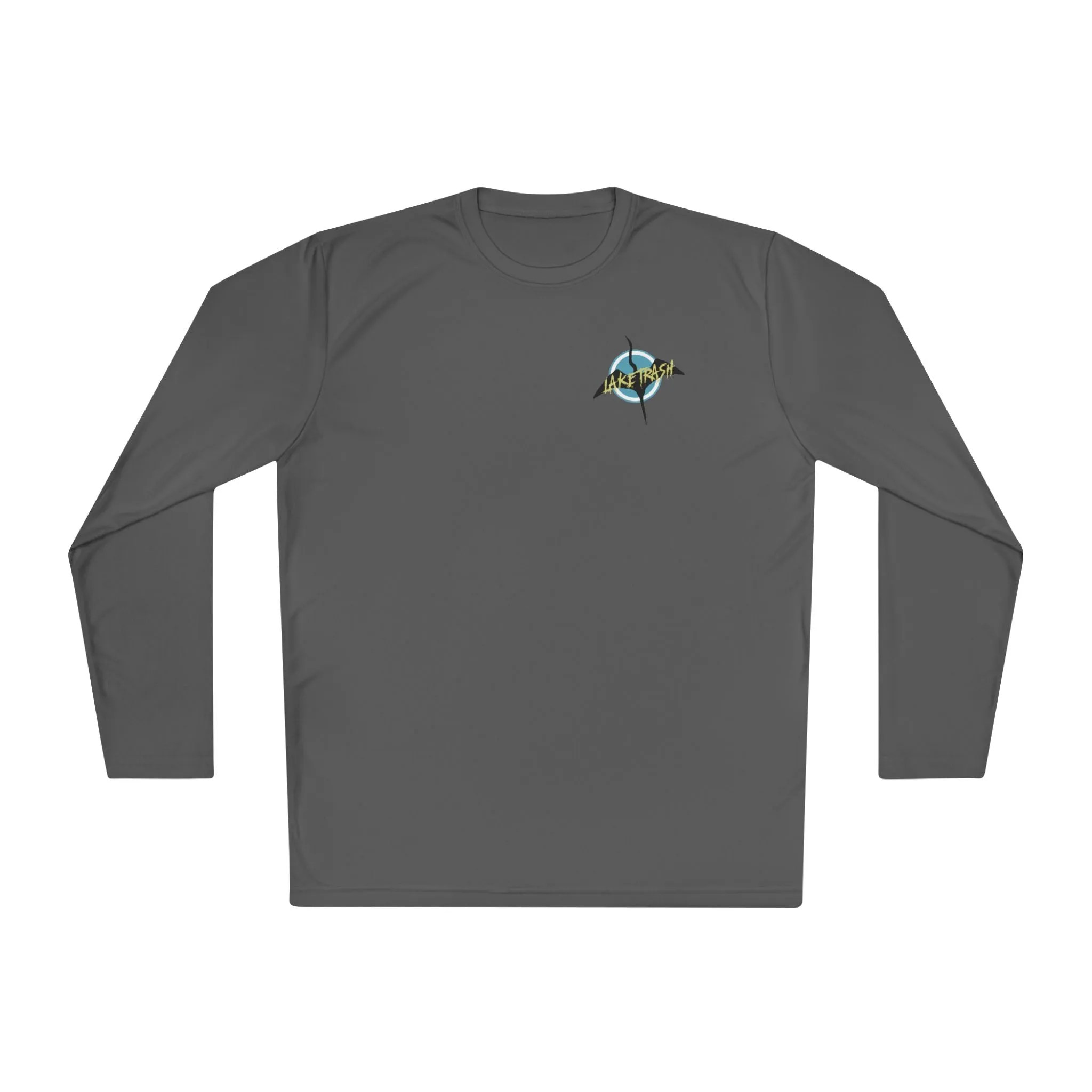 Eco-Friendly Unisex Long Sleeve Tee - 'Lake Trash' Design for Outdoor Lovers