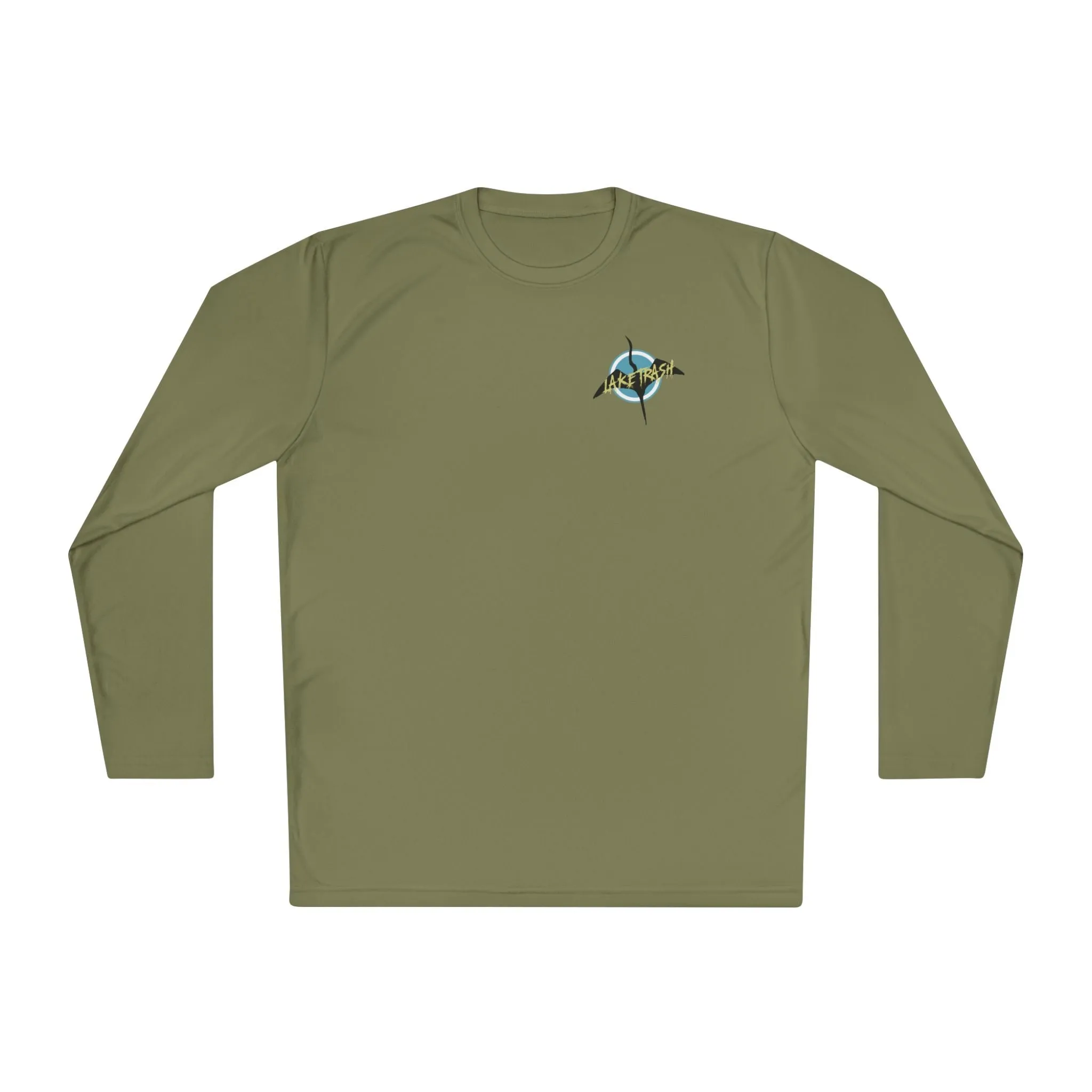 Eco-Friendly Unisex Long Sleeve Tee - 'Lake Trash' Design for Outdoor Lovers