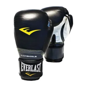 EVERLAST EVERSHIELD CONTENDER II TRAINING GLOVE BLACK GREY WHITE