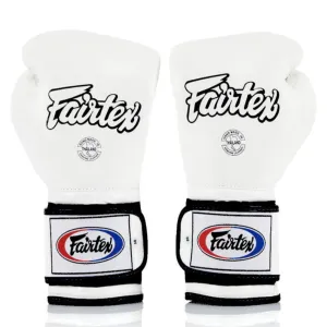 Fairtex Pro Training Mexican Boxing Gloves BGV9 White