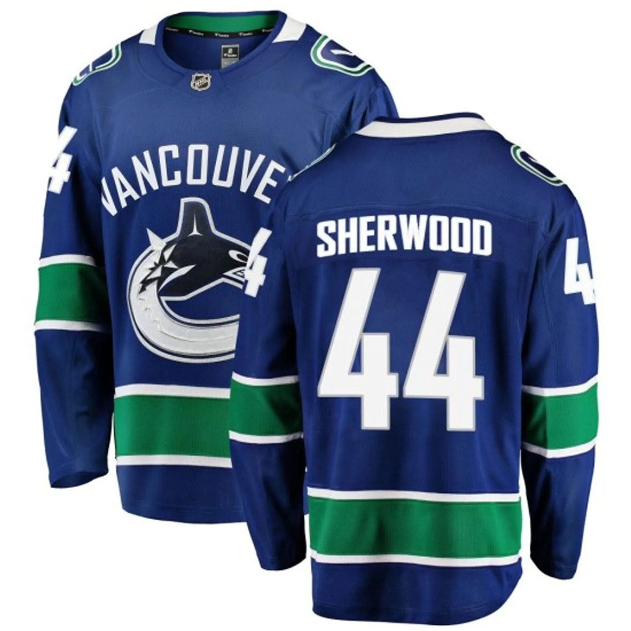 Fanatics Breakaway Senior Home Jersey - Vancouver Canucks - Kiefer Sherwood
