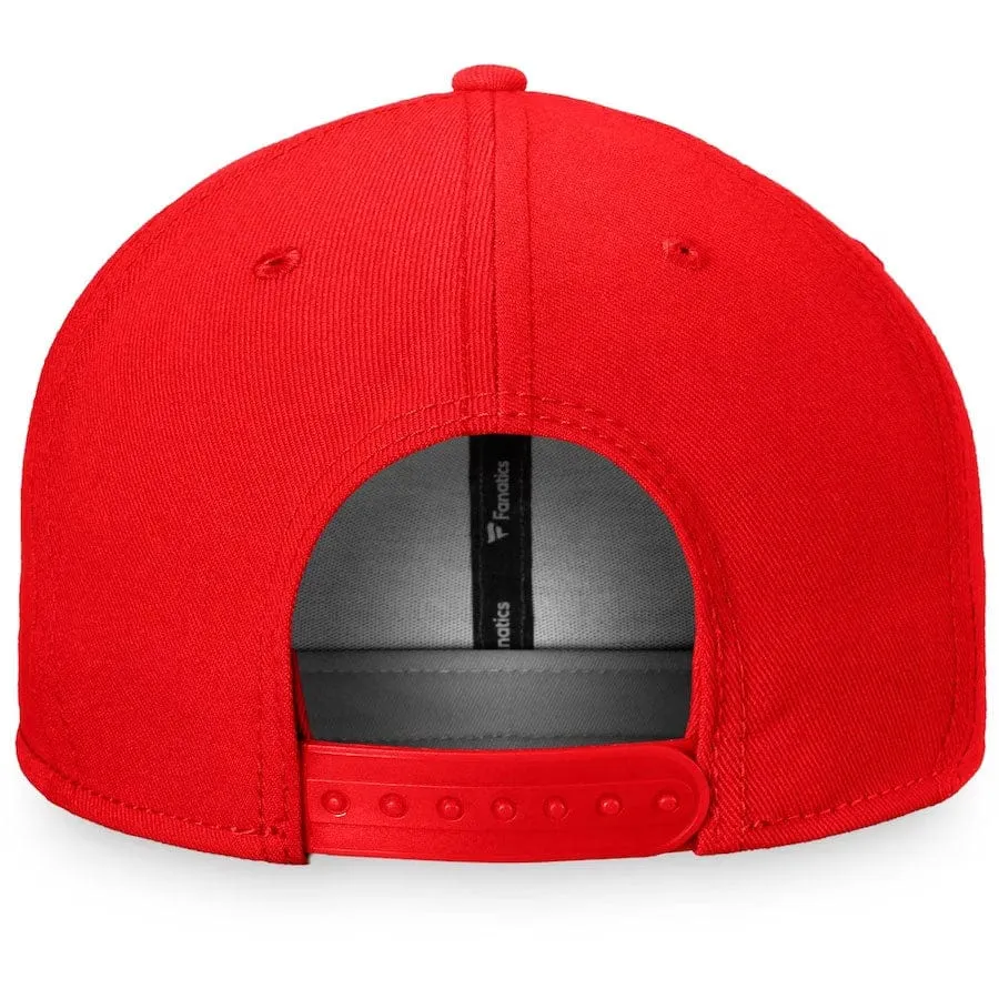 Fanatics Core Snapback Hat - Chicago Blackhawks Red