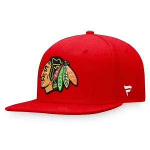 Fanatics Core Snapback Hat - Chicago Blackhawks Red
