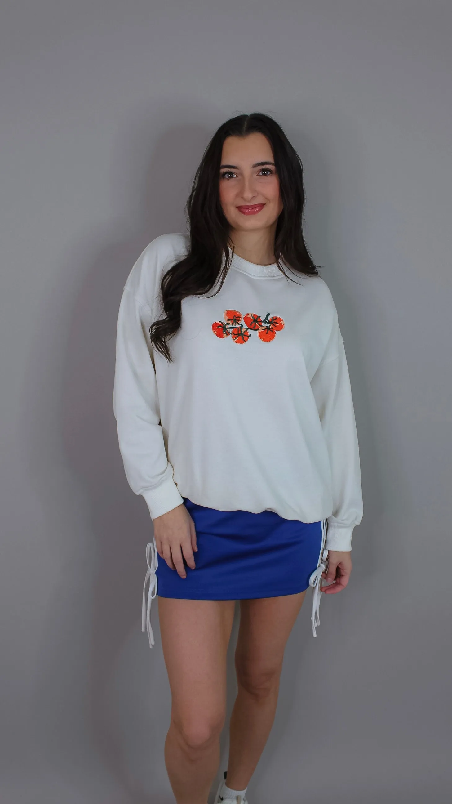 Field Day Blue Mini Skirt