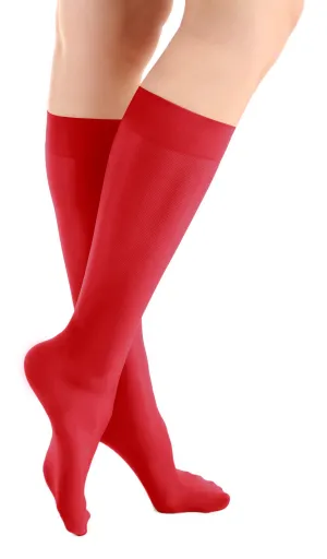 Fierce Red Skating Socks (2 Pairs)