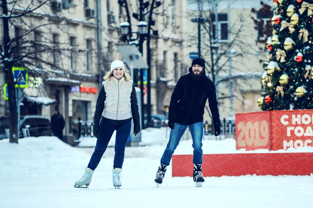 FIT 3 Women's Ice Skates - White/Blue