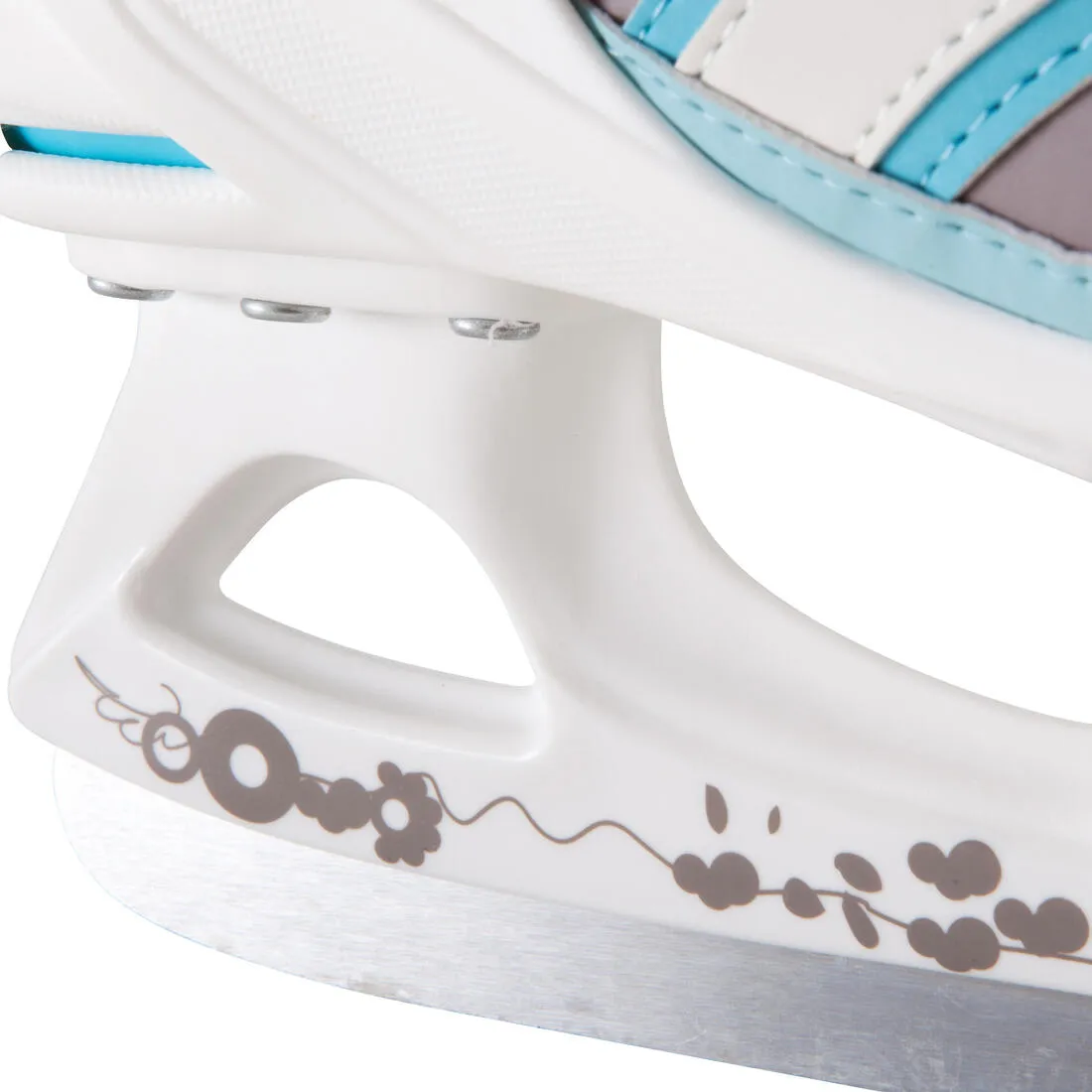 FIT 3 Women's Ice Skates - White/Blue