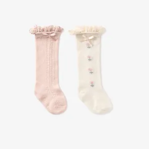Floral Knee High 2Pk